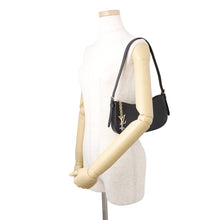 Load image into Gallery viewer, LOUIS VUITTON Pochette LV Bloom NoirM29456 Calf LeatherLeather Size NM
