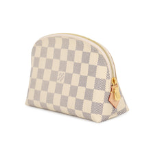 Load image into Gallery viewer, LOUIS VUITTON Pochette Cosmetic BeigeN60024 Damier Azur