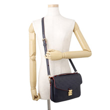 将图像加载到图库查看器中,LOUIS VUITTON Pochette Metis Marine RougeM44071 Monogram Empreinte Leather Size MM