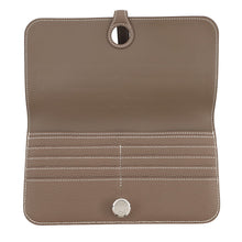 将图像加载到图库查看器中,HERMES Dogon Long Etoupe Togo Leather
