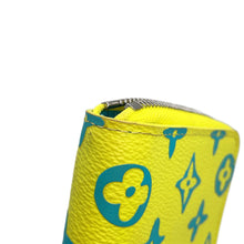 Load image into Gallery viewer, LOUIS VUITTON Zippy wallet Vertical Yellow/BlueM82005 Monogram Playground