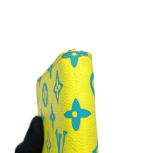 Load image into Gallery viewer, LOUIS VUITTON Zippy wallet Vertical Yellow/BlueM82005 Monogram Playground
