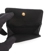 Load image into Gallery viewer, CHANEL Chevron Small Flap Compact Wallet BlackAP5202 Caviar Leather