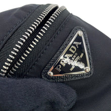 将图像加载到图库查看器中,PRADA Re-Nylon Triangle Logo Wristband Pouch Black2TT095_2DMK_F0002 Nylon