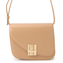 Load image into Gallery viewer, Ferragamo Fiamma Shoulder Bag Light Camel215971 769388 Calf Leather Size XS