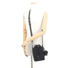将图像加载到图库查看器中,Dior Oblique Bucket Shoulder Bag Black2LECA594 Canvas Leather