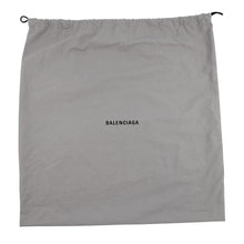 Load image into Gallery viewer, BALENCIAGA Beach bag Beige/Black Raffia Leather Size Medium