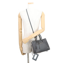 Load image into Gallery viewer, BALENCIAGA Paper Zip-Around 2-Way Bag Gray357333 Leather Size Mini