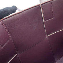 将图像加载到图库查看器中,Bottega Veneta Arco Tote Bag Light Lavender/Burgundy609175 Lambskin Size Small