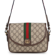 Load image into Gallery viewer, GUCCI GG Supreme Ophidia Shoulder Bag Beige/Multicolor722117 GG Supreme Leather Size Small