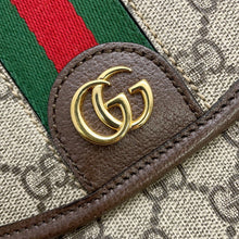 Load image into Gallery viewer, GUCCI GG Supreme Ophidia Shoulder Bag Beige/Multicolor722117 GG Supreme Leather Size Small