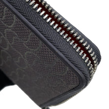 Load image into Gallery viewer, Christian Louboutin Panettone Zip Around Long Wallet Gray1245220I417 Jacquard/Leather