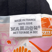 将图像加载到图库查看器中,HERMES Twilly Bingata Orange/Multicolor Silk100%