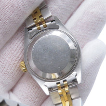 Load image into Gallery viewer, ROLEX Datejust W26mm Stainless Steel K18YG Ivory Con Pewter Dial69173