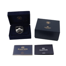 Load image into Gallery viewer, SEIKO Grand Seiko Heritage Collection GMT Spring Drive W40mm Stainless Steel Black DialSBGE013