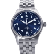 Load image into Gallery viewer, IWC Pilot's Watch Mark XX W40mm Stainless Steel Blue DialIW328204