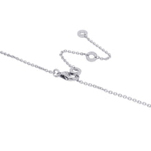 将图像加载到图库查看器中,BVLGARI B.Zero1 Diamond Necklace 18K White Gold