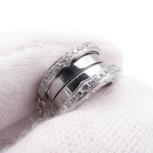 将图像加载到图库查看器中,BVLGARI B.Zero1 Diamond Necklace 18K White Gold