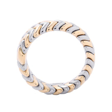 Load image into Gallery viewer, BVLGARI Spiga Ring Size Approximately No. 12 K18YG K18WG