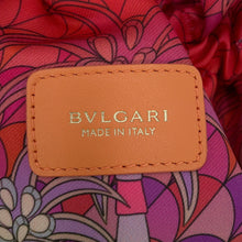 Load image into Gallery viewer, BVLGARI Serpenti Bucket Bag Shoulder Bag Orange Rattan Leather