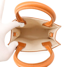 Load image into Gallery viewer, CELINE Vertical Cover Mini Natural/Tan193302BNZ.02NT Canvas Leather Size Mini