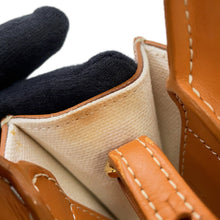 Load image into Gallery viewer, CELINE Vertical Cover Mini Natural/Tan193302BNZ.02NT Canvas Leather Size Mini