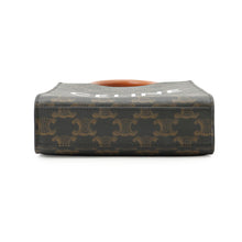Load image into Gallery viewer, CELINE Triomphe Vertical Cover Mini Tan194372BZK.04LU PVC Leather Size Mini