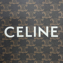 Load image into Gallery viewer, CELINE Triomphe Vertical Cover Mini Tan194372BZK.04LU PVC Leather Size Mini