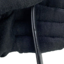 Load image into Gallery viewer, CHANEL Chevron ChainShoulder Black Leather