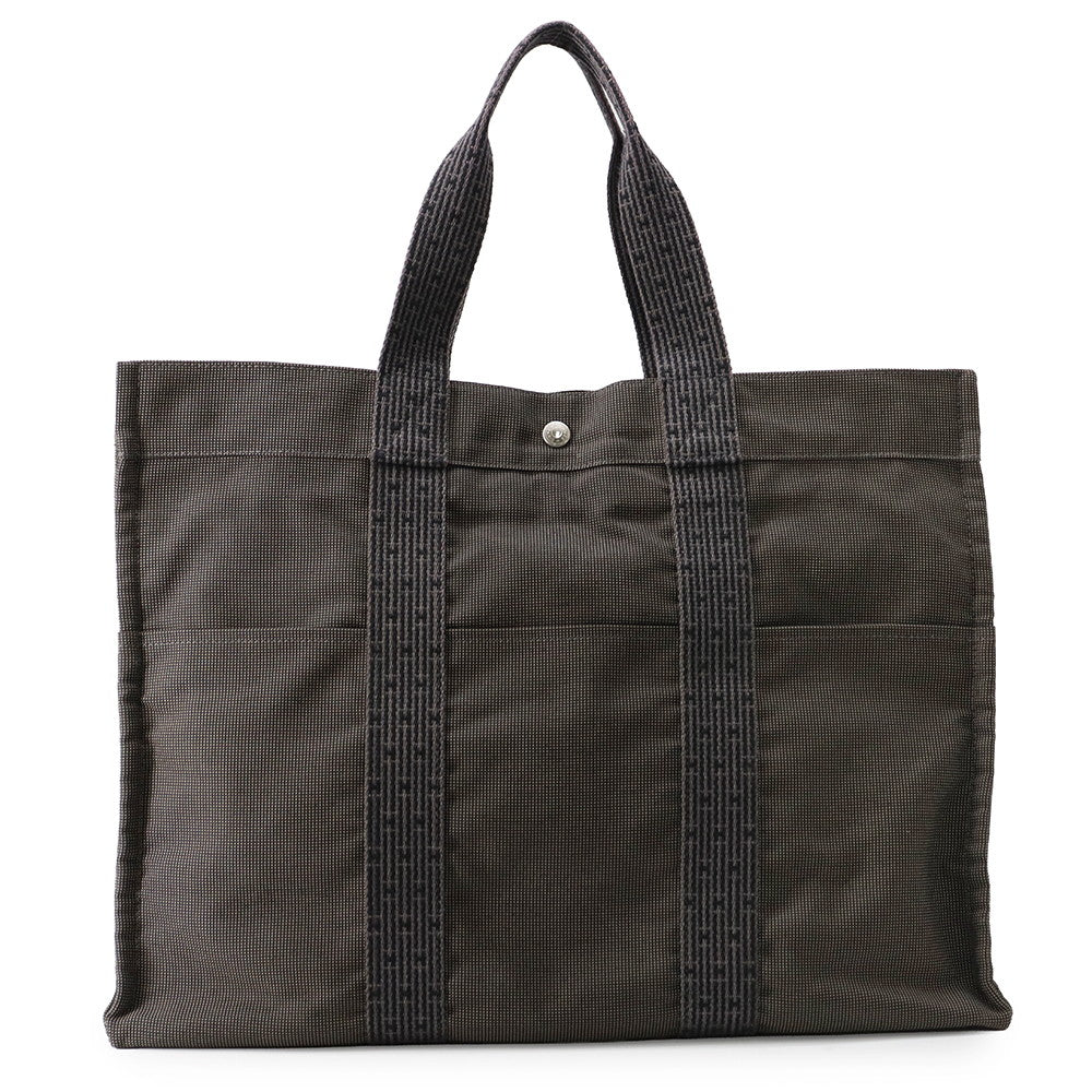 エルメスの箱x4等 HERMES Her Line Tote Gray Canvas Size GM– GALLERY RARE Global