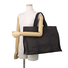 Load image into Gallery viewer, HERMES Her Line Tote Gray Canvas Size GM