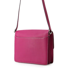 Load image into Gallery viewer, HERMES Sac Roulis Roulis Rose Purple Evercolor Size 23