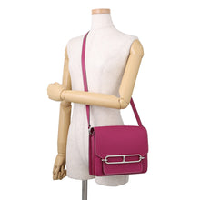 Load image into Gallery viewer, HERMES Sac Roulis Roulis Rose Purple Evercolor Size 23