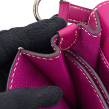 Load image into Gallery viewer, HERMES Sac Roulis Roulis Rose Purple Evercolor Size 23
