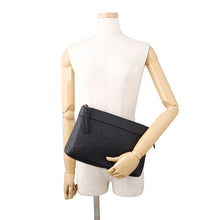 将图像加载到图库查看器中,LOUIS VUITTON Pochette Voyage Souple NoirM82545 Monogram Shadow