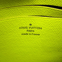 Load image into Gallery viewer, LOUIS VUITTON Christopher wearable wallet Noir/Brown/Neon YellowM80793 Monogram Macassar Canvas