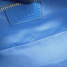 Load image into Gallery viewer, GUCCI Moonside Shoulder Bag Mini Light Blue786035 GG Canvas Leather Size Mini