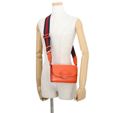 Load image into Gallery viewer, GUCCI Horsebit 1955 Chain Shoulder Orange724713 Leather