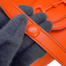 Load image into Gallery viewer, GUCCI Horsebit 1955 Chain Shoulder Orange724713 Leather