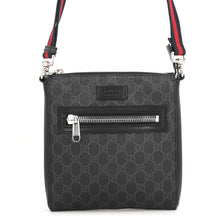 Load image into Gallery viewer, GUCCI Messenger bag Black523599 GG Supreme Leather Size Small