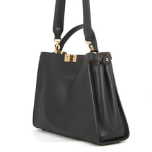 Load image into Gallery viewer, FENDI Peekaboo Essentially 2WAY Bag Black8BN300 Leather