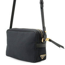 Load image into Gallery viewer, PRADA Cross Body Bag Black1BH089 Canvas Leather