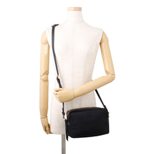 Load image into Gallery viewer, PRADA Cross Body Bag Black1BH089 Canvas Leather