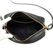 Load image into Gallery viewer, PRADA Cross Body Bag Black1BH089 Canvas Leather