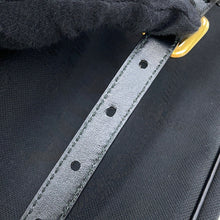 Load image into Gallery viewer, PRADA Cross Body Bag Black1BH089 Canvas Leather