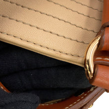 Load image into Gallery viewer, Ferragamo Gancini 2WAYBag Beige/Brown21C464 Canvas Leather