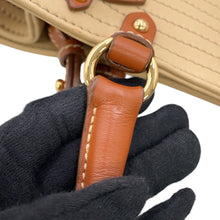 Load image into Gallery viewer, Ferragamo Gancini 2WAYBag Beige/Brown21C464 Canvas Leather