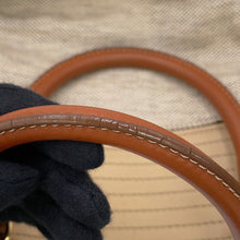Load image into Gallery viewer, Ferragamo Gancini 2WAYBag Beige/Brown21C464 Canvas Leather