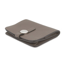Load image into Gallery viewer, HERMES Dogon Card Case Etain Togo Leather