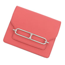 Load image into Gallery viewer, HERMES Roulis Roulis Slim Rose texas Chevre Myzore Goatskin